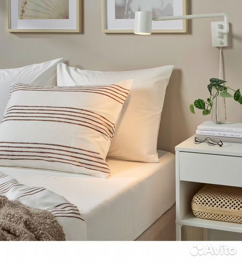 IKEA trindstarr постельное 200х200/50х60см