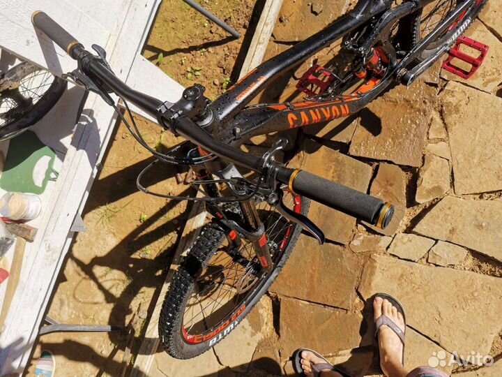 Топовый Canyon Strive Al 27,5 Эндуро двухподвес. L