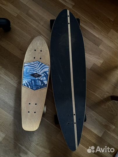 Лонгборд 2 штуки, отличное состояние