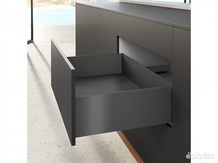 Комплект ящика AvanTech YOU, H187, NL350, антрацит