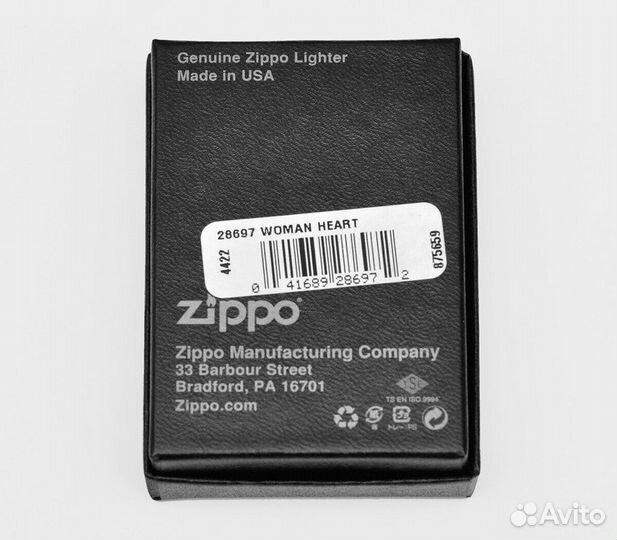 Зажигалка Zippo 28697 Woman Heart Оригинал Новая