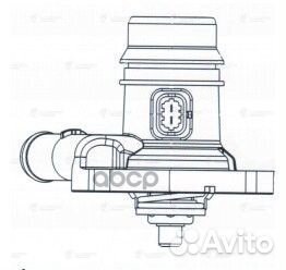 Термостат для а/м Opel Astra J (10) /Corsa D (0