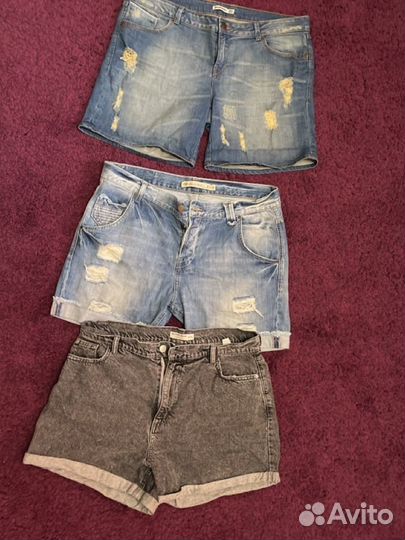 Джинсовые шорты zara