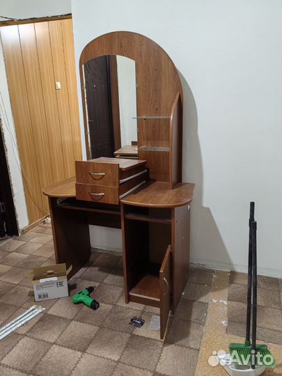 Трюмо трельяж с зеркалом бу