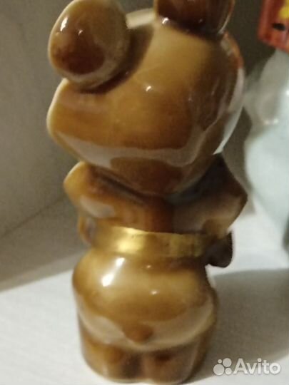 Олимпийский мишка фарфор