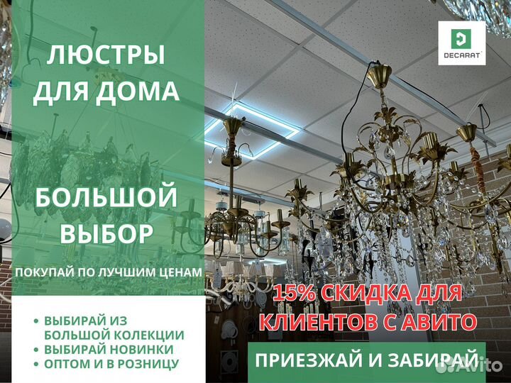 Люстры