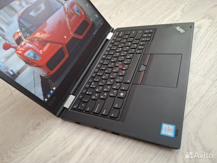 ThinkPad yoga i5-8350 16GB стилус акб100