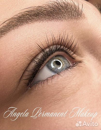 Модель на татуаж межресничного пространства