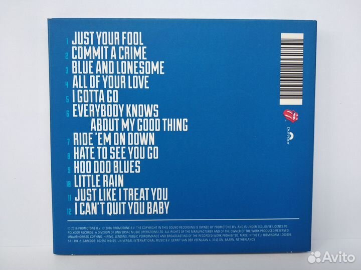 The Rolling Stones - Blue & Lonesome(CD) Austria