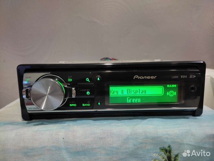 Магнитола pioneer deh 7450sd. iPod. Циклоп