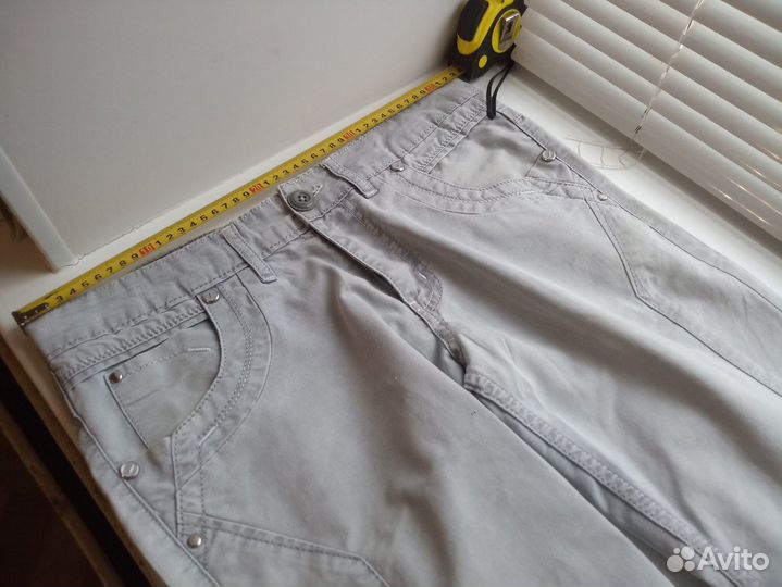 Летние брюки штаны 48 W32 S США 100 хлопок