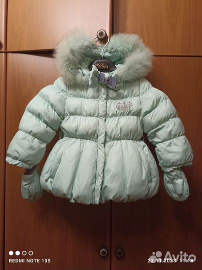 Зимний костюм для девочки
