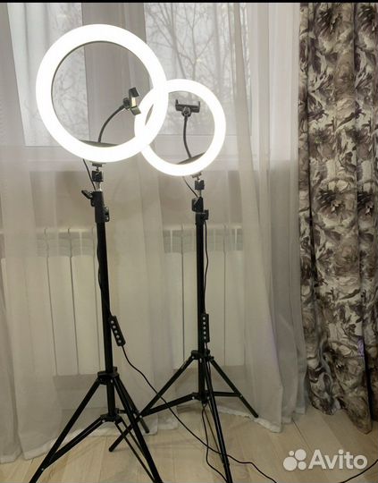 Кольцевая лампа 36 см