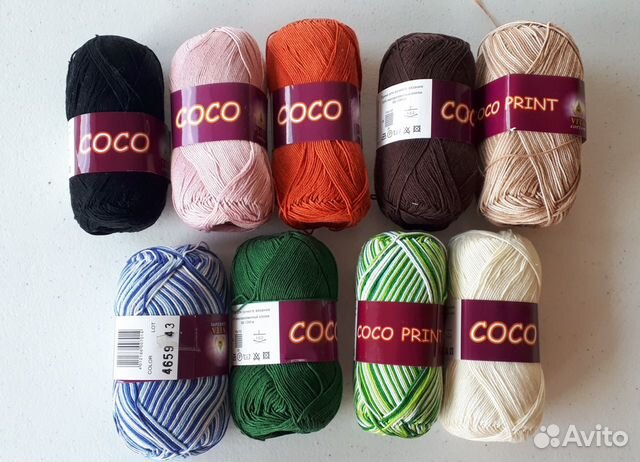 Пряжа vita cotton coco