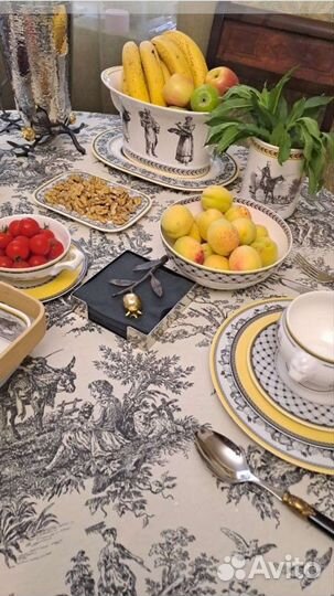 Скатерть хлопок с пропиткой антивандальная