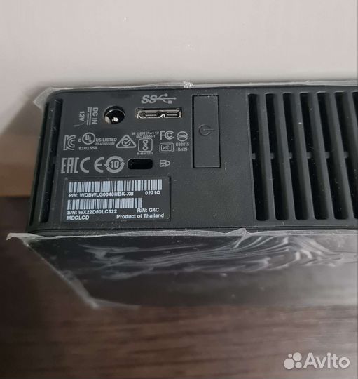 Внешний жесткий диск 4TB WD Elements