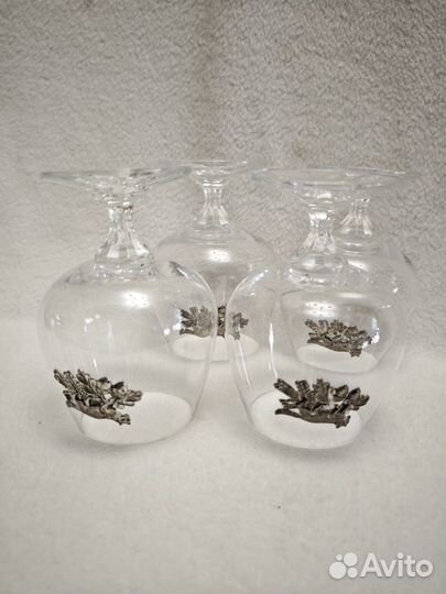 Фужеры, бокалы стекло. Охота