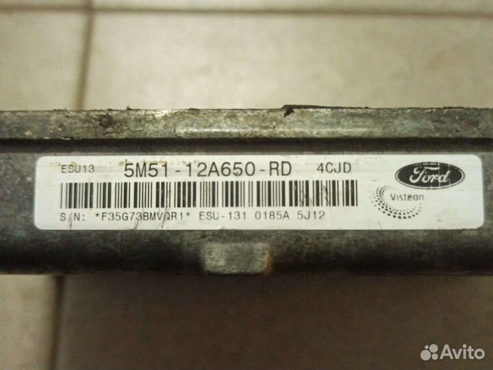 Эбу двигателя 1.8-2.0 Ford focus 2