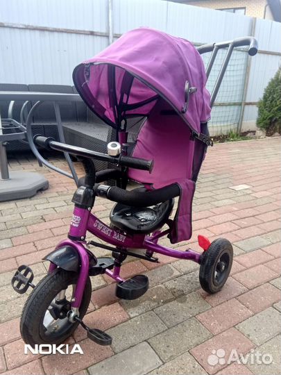 3х колесный велосипед коляска
