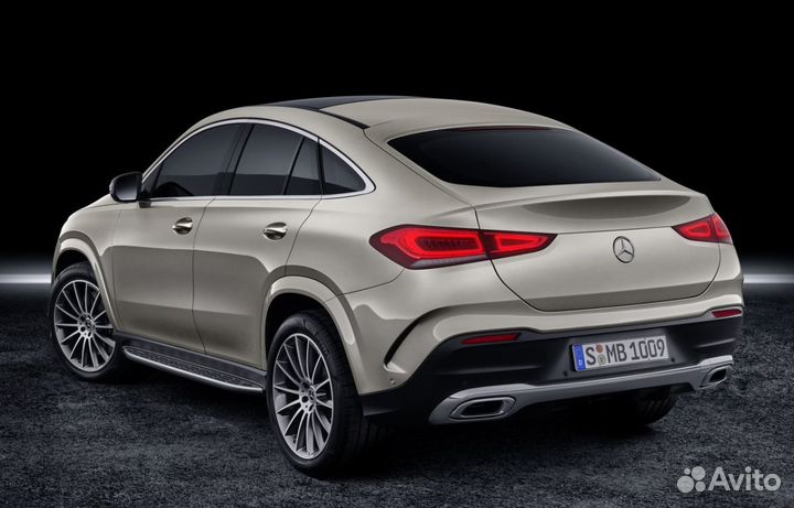 Ковры-Резина-Толстая для Mercedes GLE -С167 -Coupe