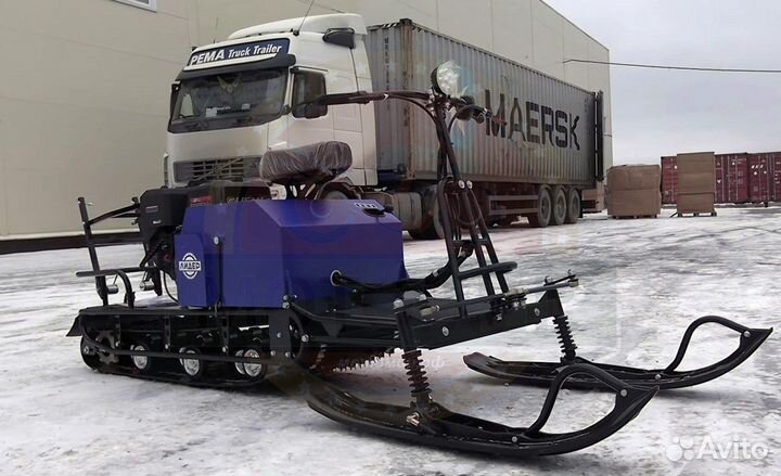 Мотобуксировщик С лыжным модулем 16 Л.С