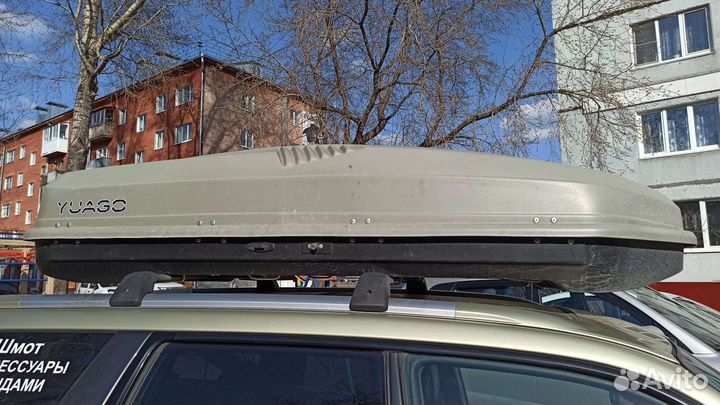 Автобокс на крышу в аренду