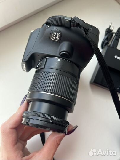 Фотоаппарат Canon 1200d с объективом 18-55mm III