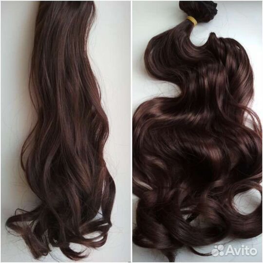 Накладные Волосы на заколках,Шиньоны,Пучки и Челки