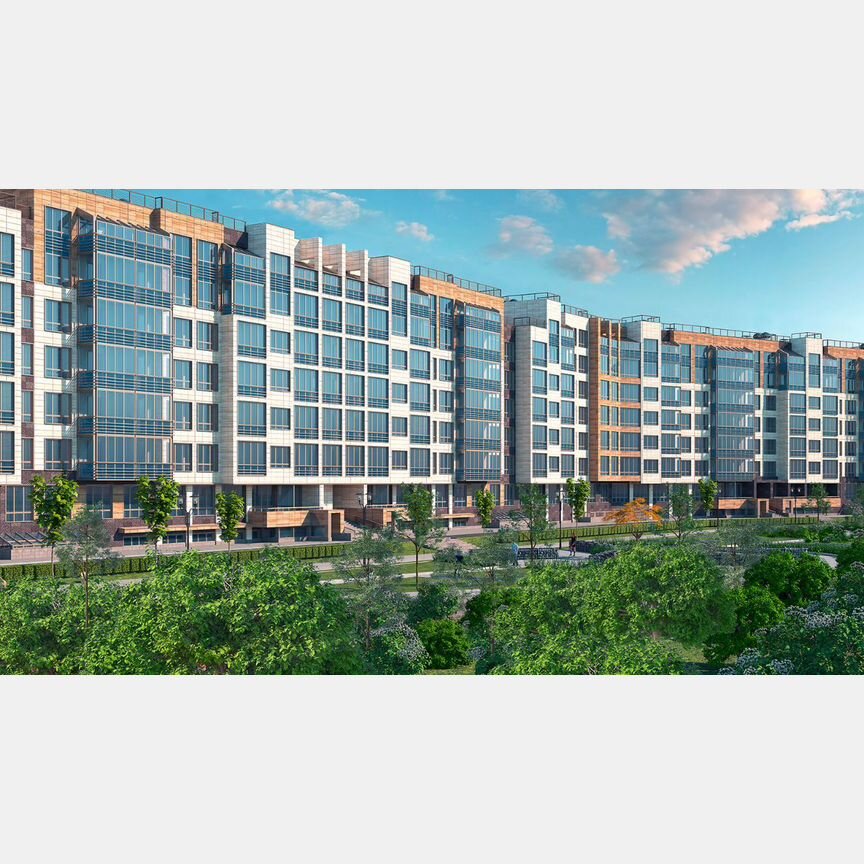 1-к. квартира, 40,3 м², 2/7 эт.