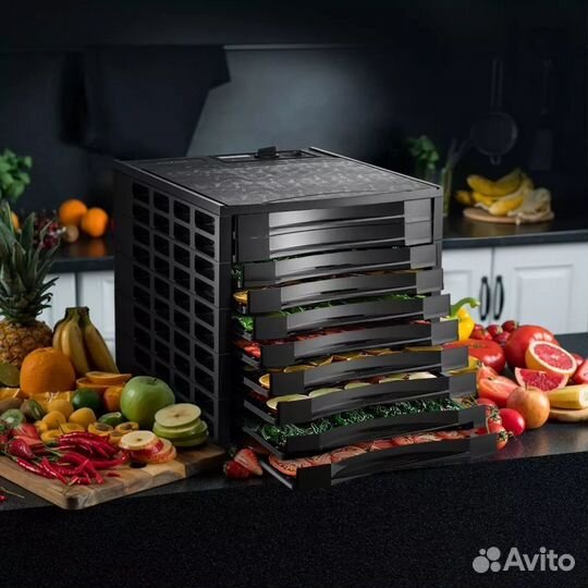 Сушилка для овощей и фруктов Kitfort KT-1923, 630