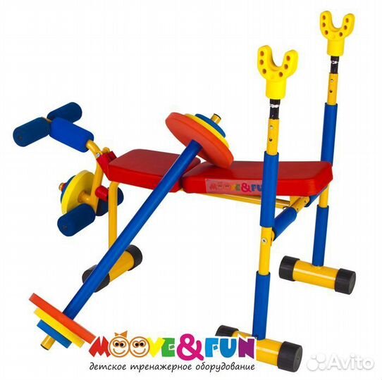 Детская скамья для жима со штангой SH-06