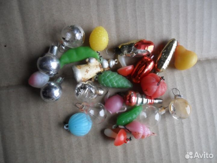 Елочка СССР + комплект игрушек