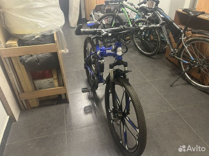 Велосипед на литых дисках