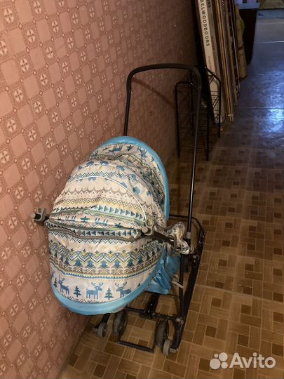 Детские санки коляска