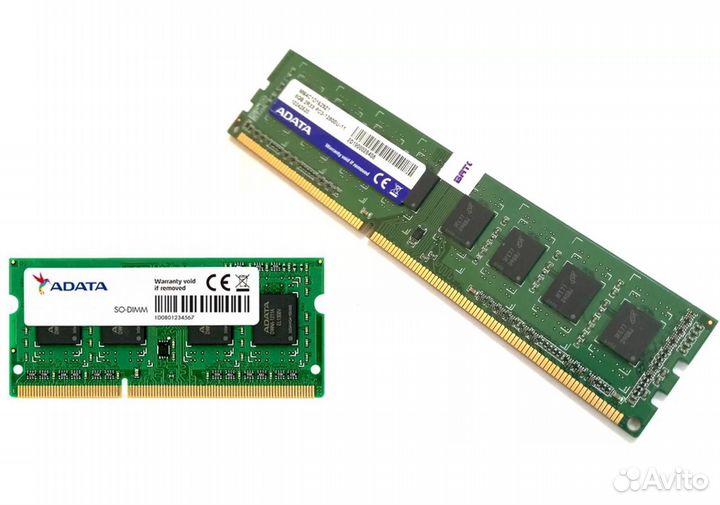 Оперативная память DDR3 DDR3L ECC A-Data