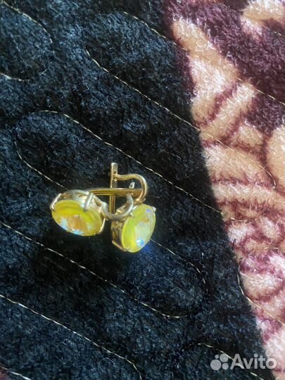 Серьги серебро 925
