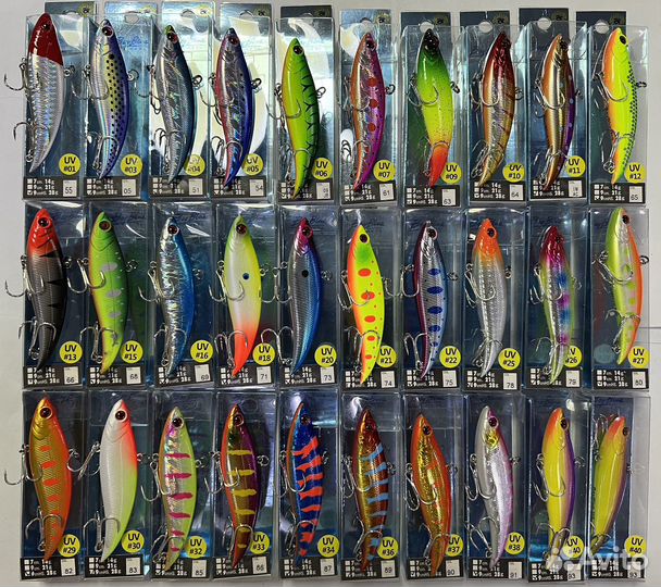 Судаковые ратлины Smith Bay Blue 90/28г (Реплика)