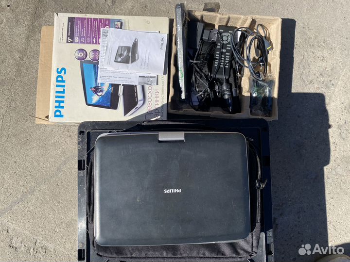 Портативный dvd плеер philips мобильный