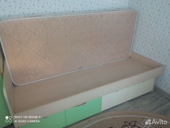 Детская кровать от 3 лет с матрасом бу