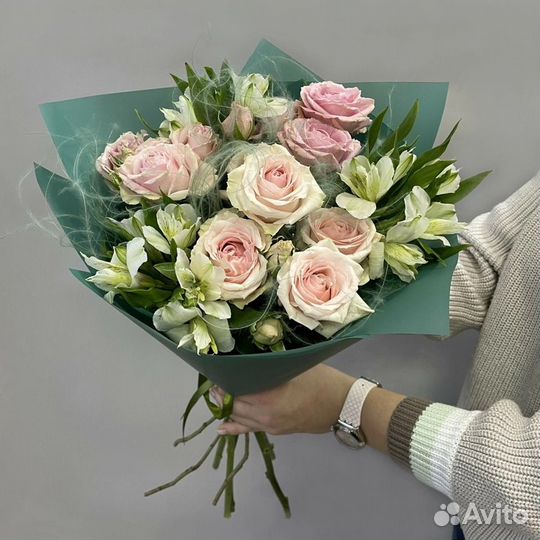 Букет Снежинка