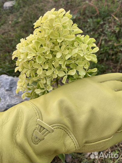 Перчатки женские кожаные новые р-р 7