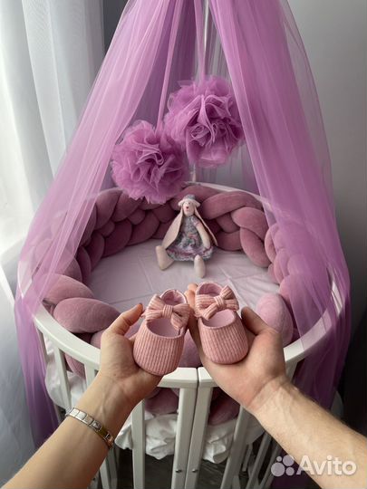 Детская кровать трансформер с маятником