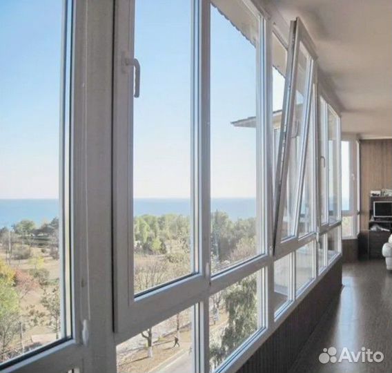 Панорамное алюминиевое остекление