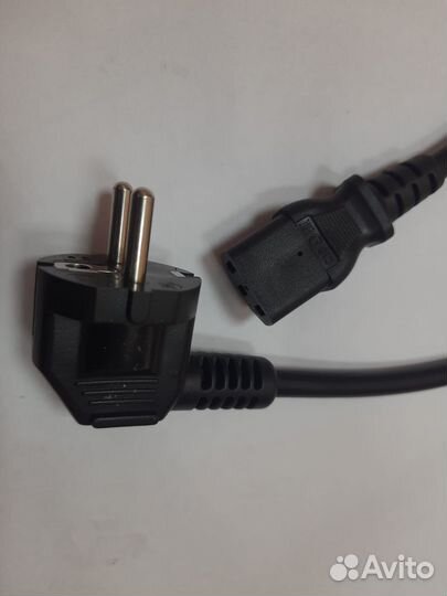 Кабель питания C13 3х1.5 по гост 1,5 метра