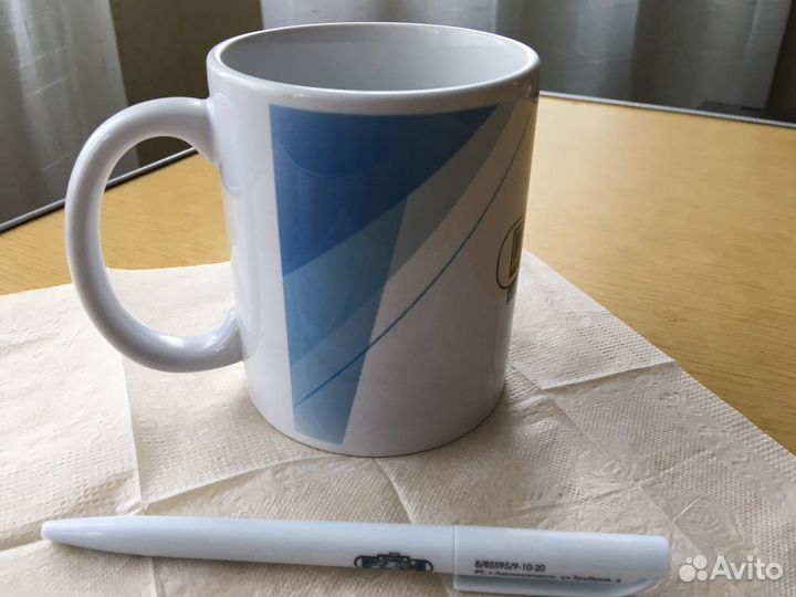 Подарочный набор из бокала и ручки