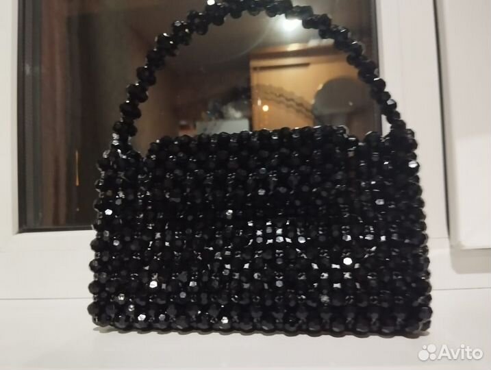 Сумочка из бусин, рукоделия