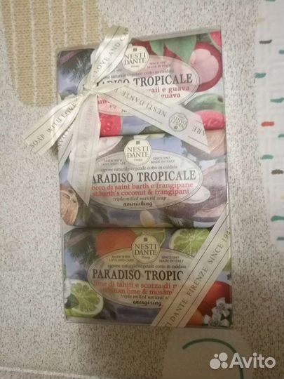 Nesti Dante набор мыла (Италия) 250гр * 3
