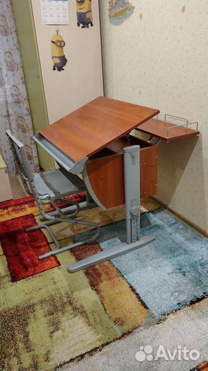 Стол-парта и стул растущие