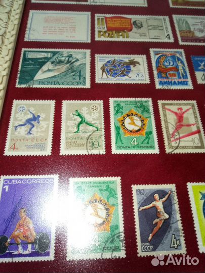 Почтовые марки СССР в рамке