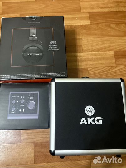 Akg p420, audient id4 mk2, beyerdynamic